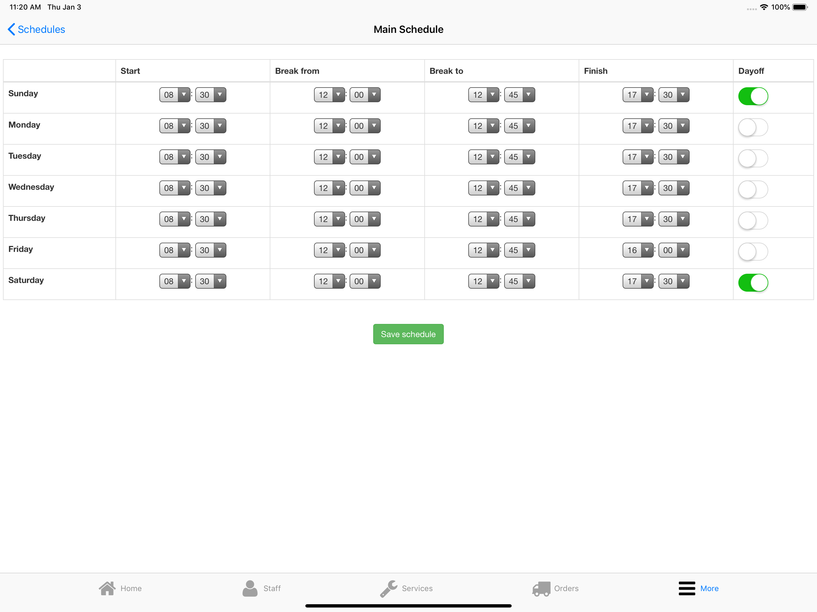 Nano Service Booking screenshot 20