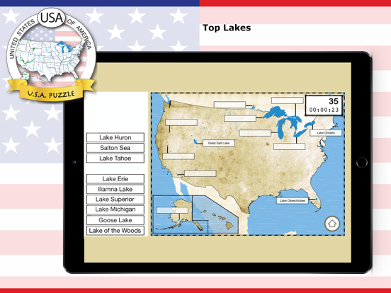 USA Puzzle • Geography iPad screenshot 9 - Education app