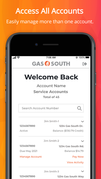 Gas South Screenshot