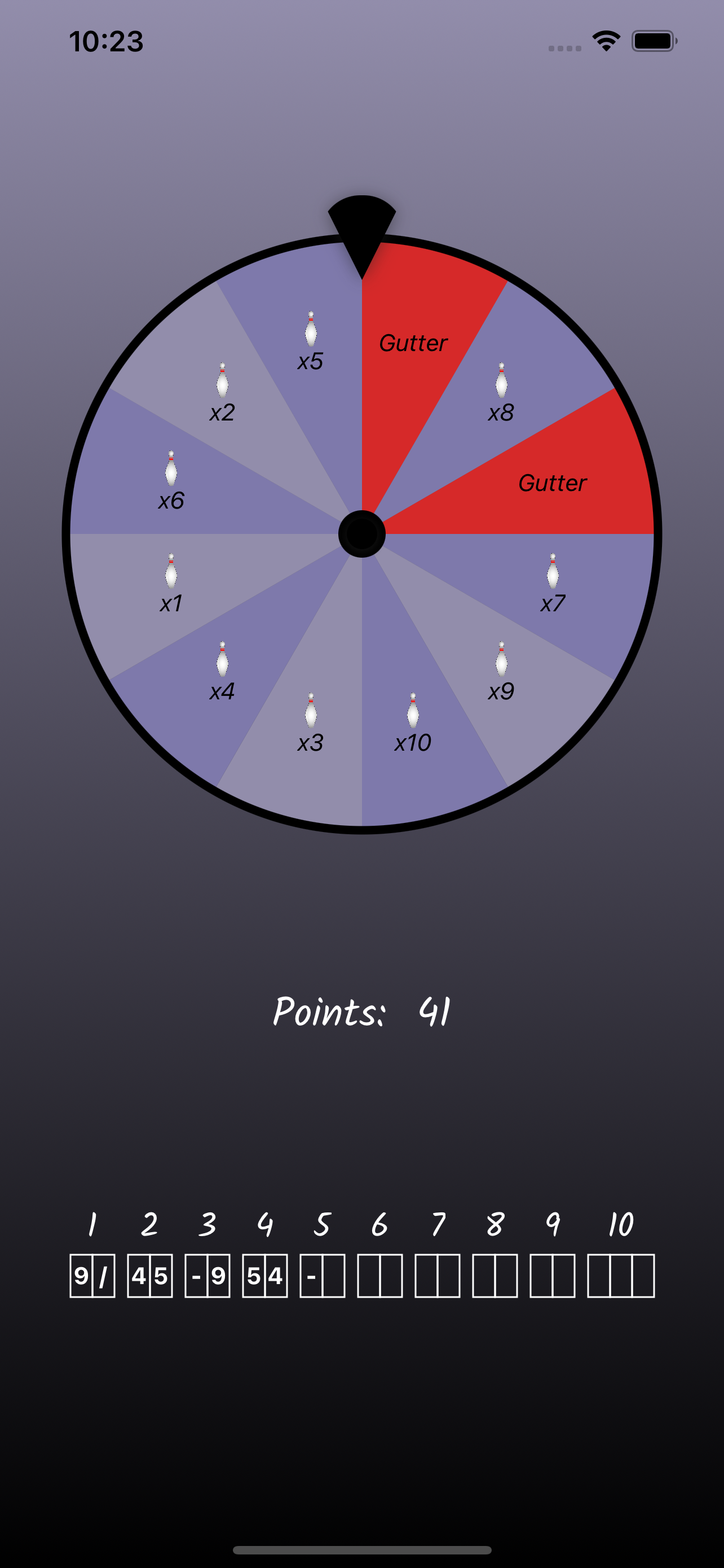 Bowling Wheel