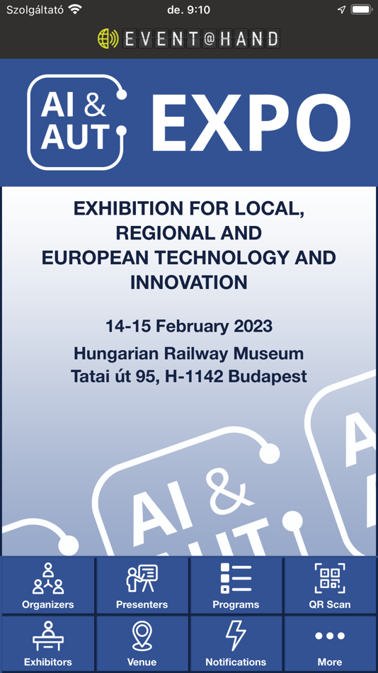 #2. AI & Aut Expo Hungary (iOS) 由: MTA SZTAKI