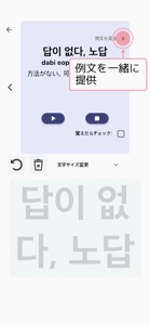 書きながら勉強、韓国語単語: TOPIK、ドラマ, 方言 screenshot #5 for iPhone