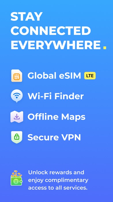 WiFi Map: eSIM, Internet, VPN Screenshot