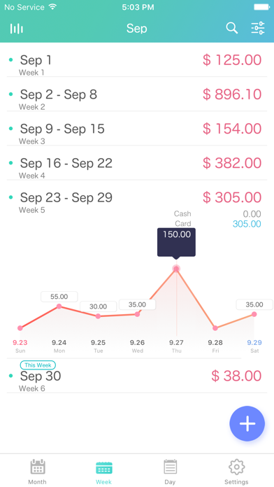 Screenshot #3 pour Weple Money - Expense Manager