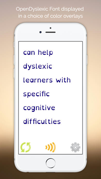 Easy Dyslexia Aid Screenshot