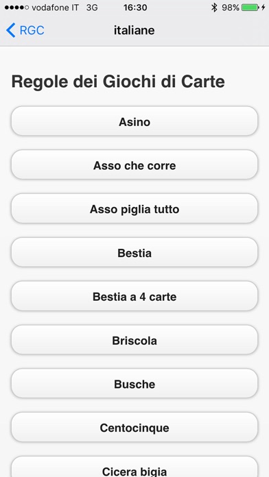 Screenshot #2 pour Regole dei Giochi di Carte HD