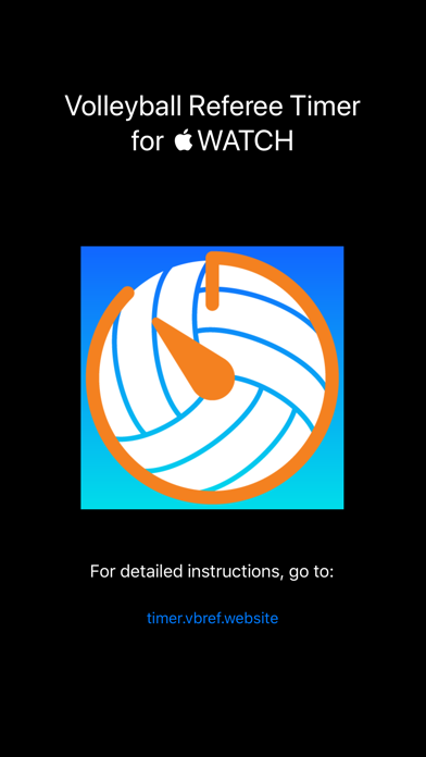 Volleyball Referee Timer Screenshot
