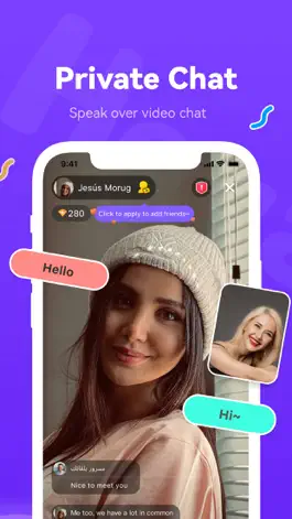 Game screenshot Heya - Video chat.Live.Friends mod apk
