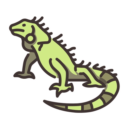 Iguana Stickers icon