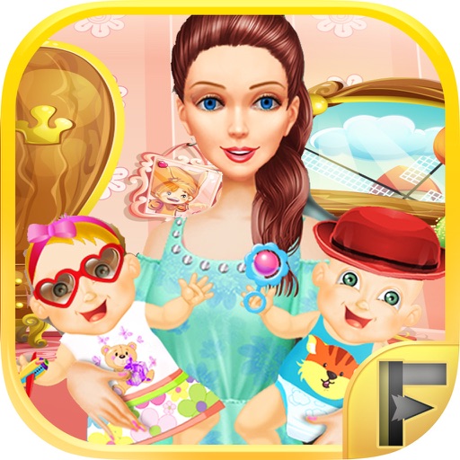 Newborn Twin Baby Mommy Doctor iOS App