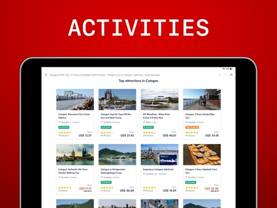 Cologne Travel Guide iPad screenshot 6 - Travel app