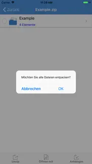izip pro - zip unzip unrar iphone bildschirmfoto 2