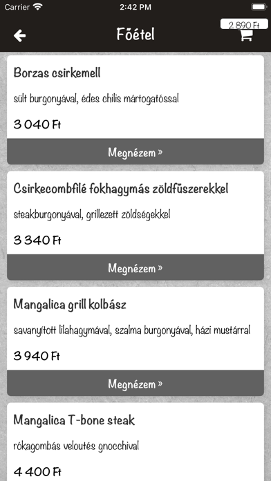 Géza Konyhája Screenshot