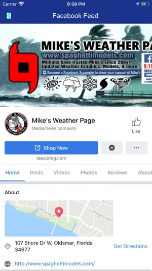 Mike's Weather Page screenshot 2