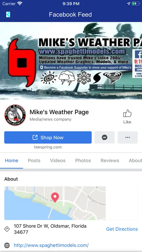 Mike's Weather Page