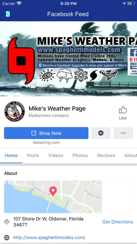 Mike's Weather Page screenshot 2 of 4