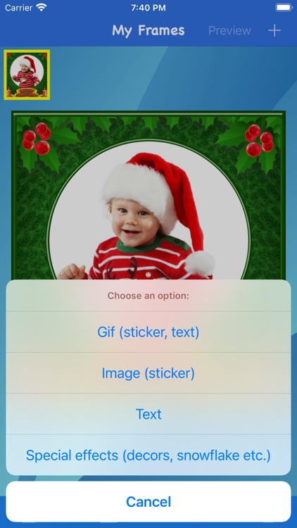 Christmas frames - Frame It! screenshot-3