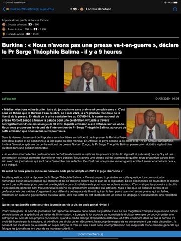 Burkina: Actu du Faso, Afriqueのおすすめ画像5