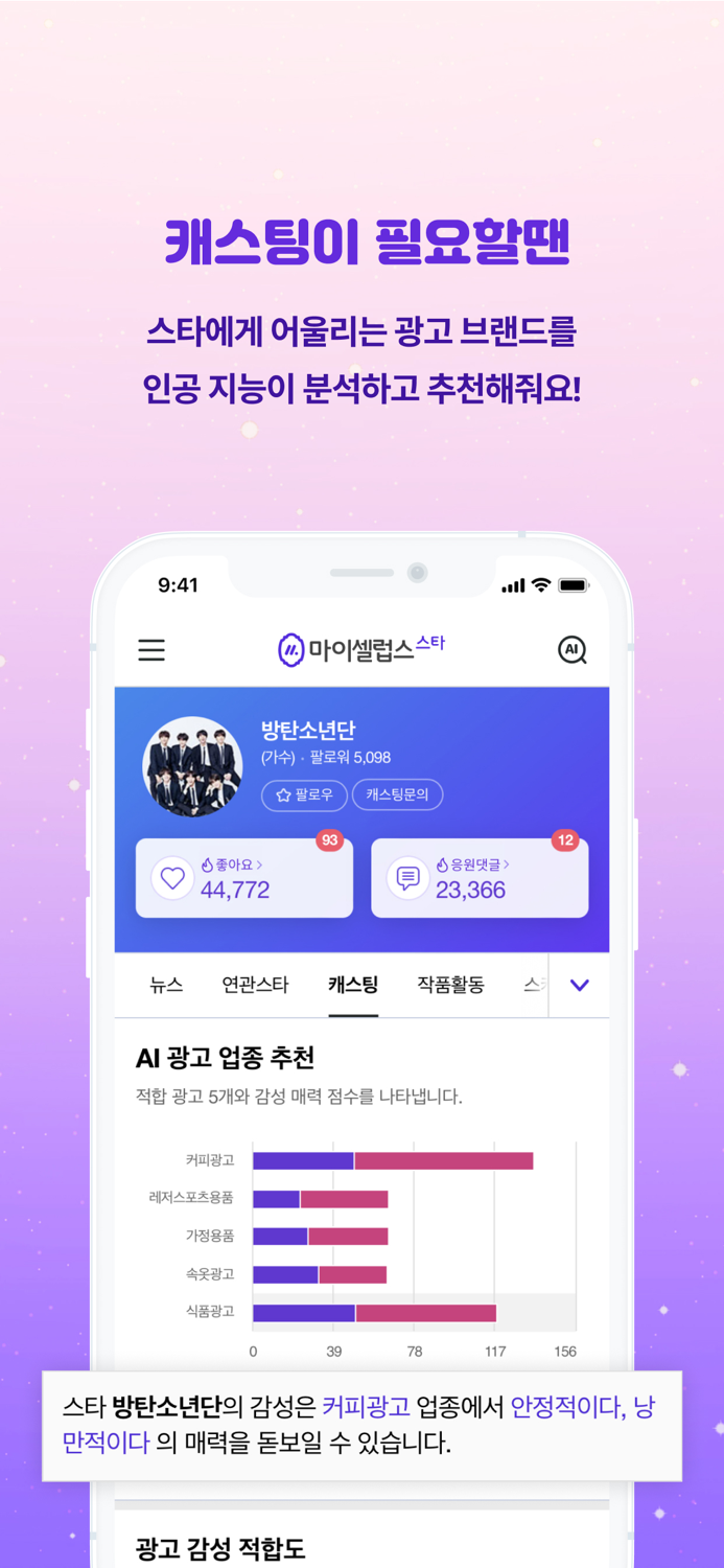 마이셀럽스 스타