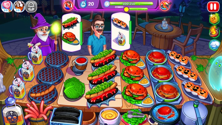 Halloween Cooking Food Games screenshot-3