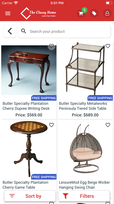 The classy home furniture deals