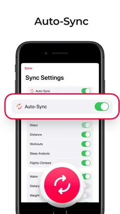 Fitbit to Apple Health Sync · iPhone image 3