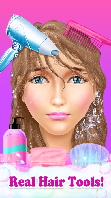 Screenshot #1 pour Salon de coiffure: princesse