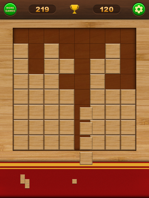 Wood - Block - Puzzle iPad screenshot
