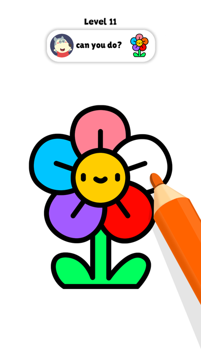 Coloring Page ASMR: Paint Art Screenshot