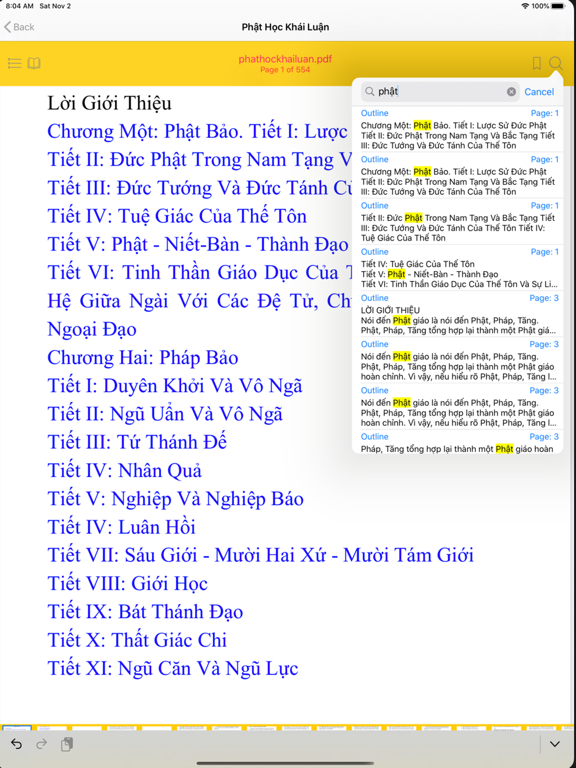Chơn Thiện Toàn Tập iPad screenshot 5 - Book app