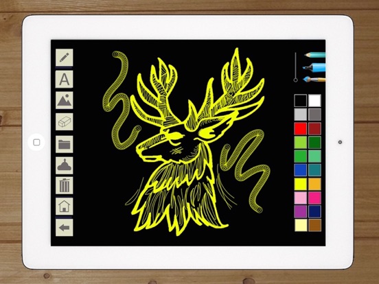 Screenshot #5 pour Dessiner avec néon à l'écran
