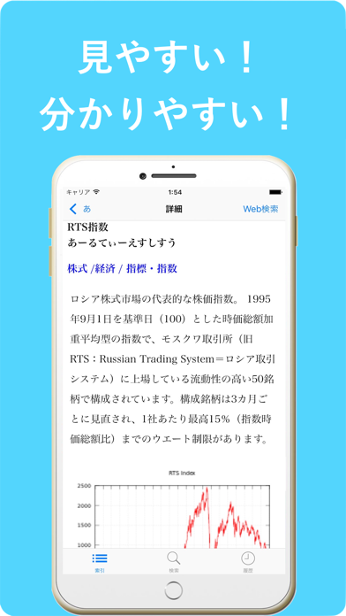 Screenshot #2 pour 証券投資用語辞典