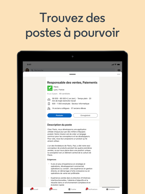 Screenshot #4 pour LinkedIn : chercher un emploi