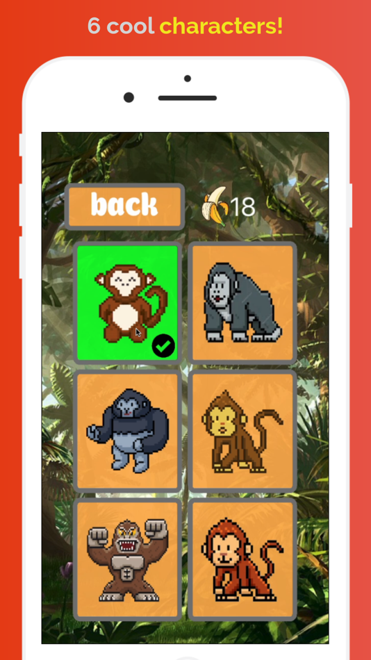 #3. Monkey Jump: Casual Game (iOS) Podle: Alexey Burin
