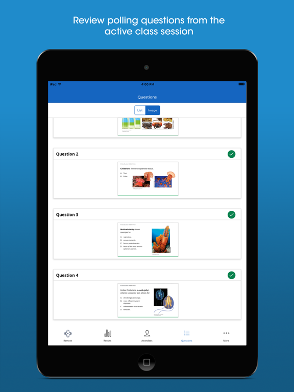 Screenshot #6 pour iClicker Instructor Remote