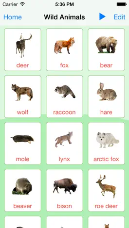 Game screenshot Животные - обучающие карточки apk
