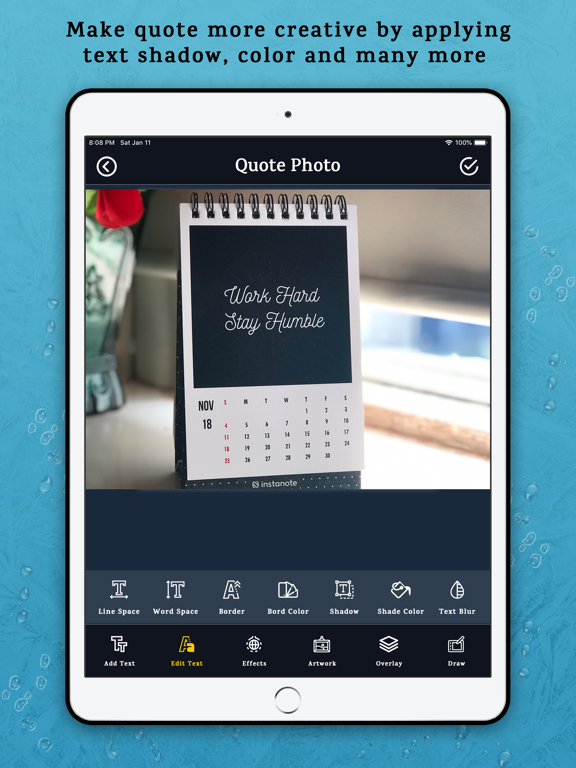 Screenshot #5 pour Quote Maker - Typographic Art