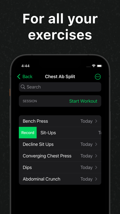 Setgraph: Workout Tracker screenshot 4