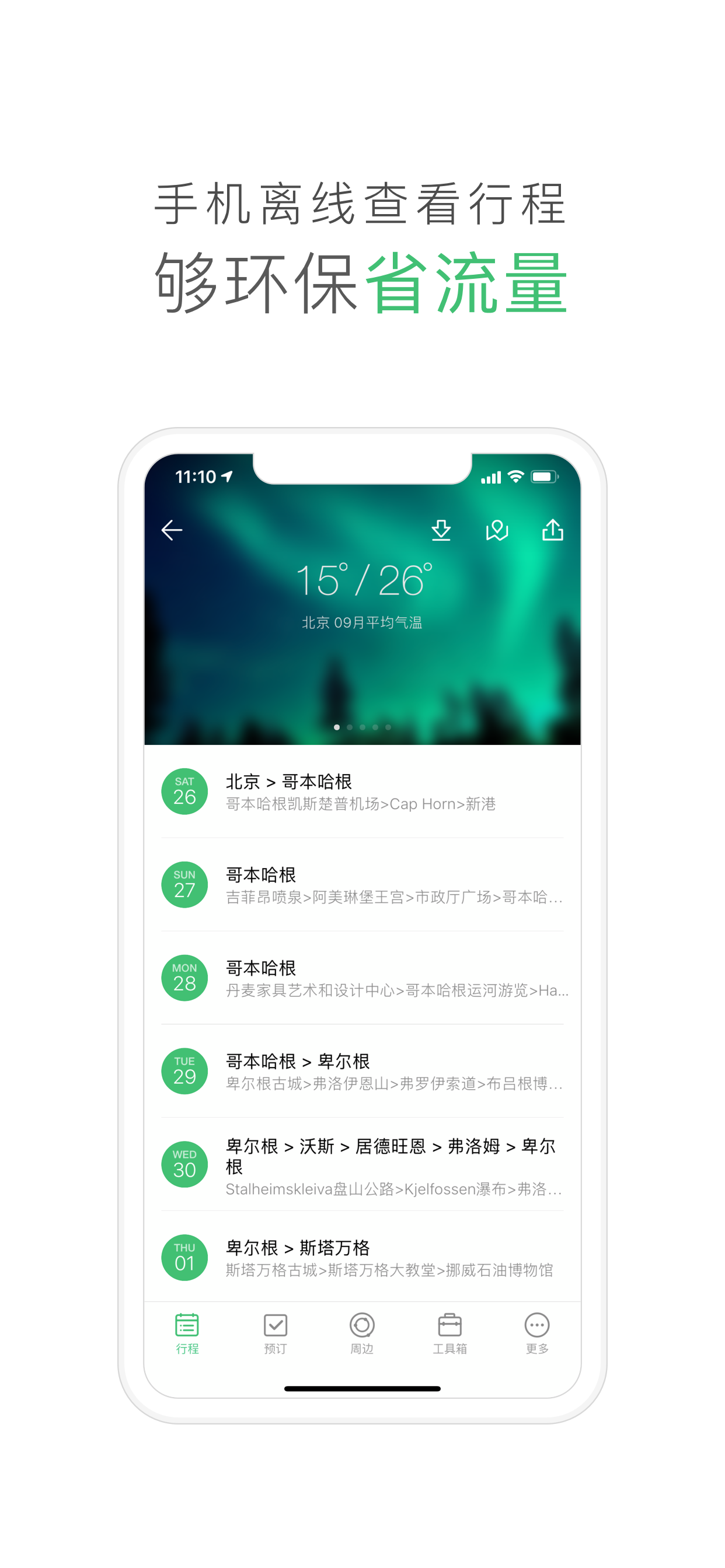 行程助手-出境游旅行规划专家