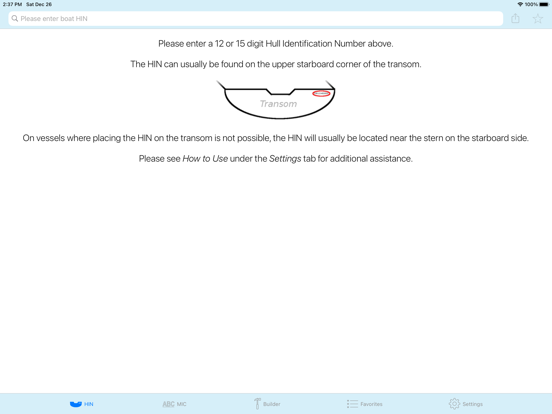 Screenshot #4 pour HIN Search - Boat HIN Decoder