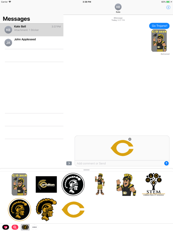 Screenshot #4 pour TrojanStickers