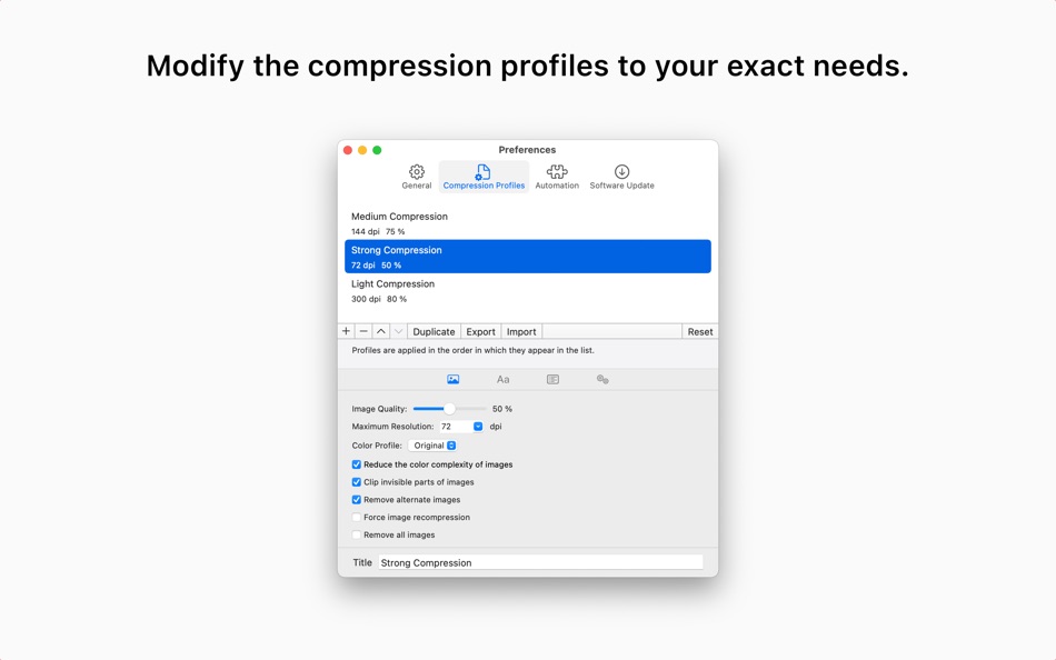 #7. PDF Squeezer 4 (macOS) 由: Daniel Witt