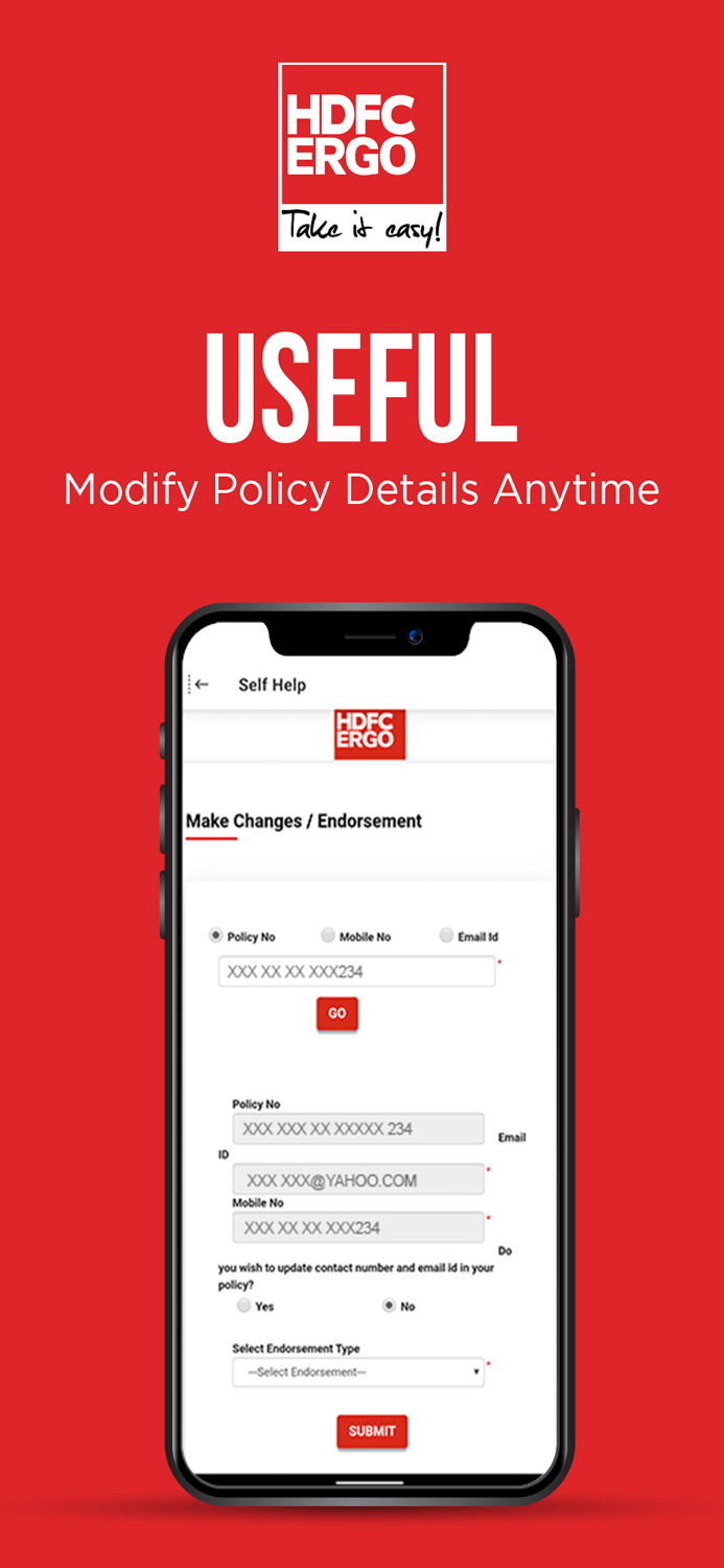 HDFC ERGO Insurance App