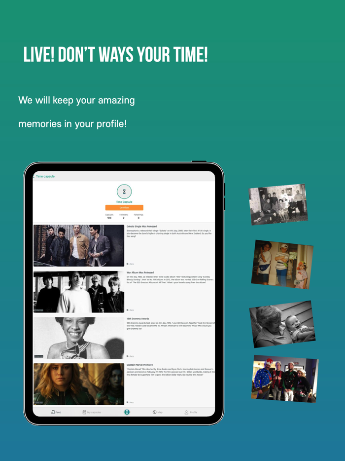 Time Capsule is immortality