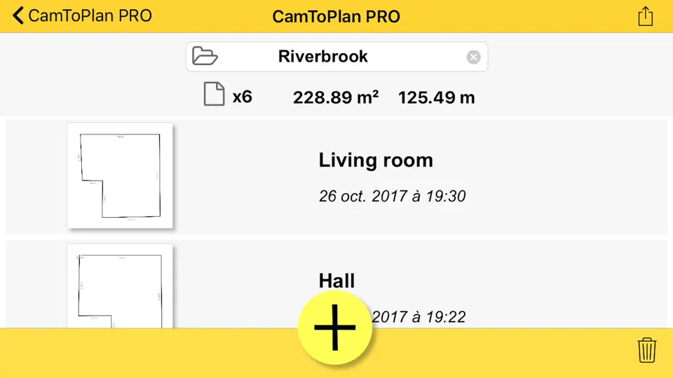 Скриншот CamToPlan PRO на iPhone 2