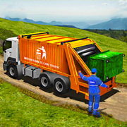 Driving Games Garbage Truck