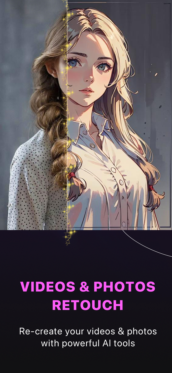 Reels AI Restyle Video Photos