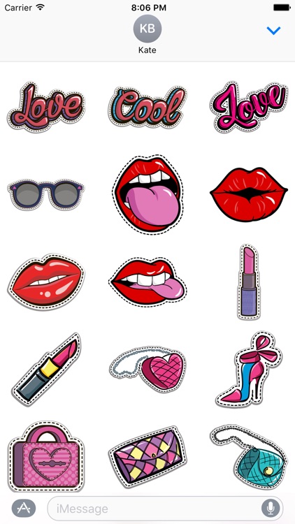 OMG 80's Stickers for iMessage