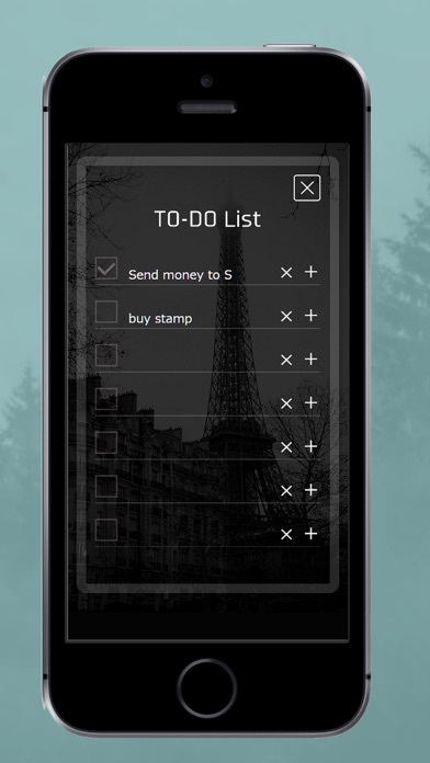 Calendar app *DeepBlack Screenshot