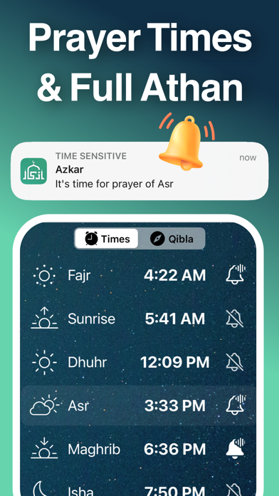 Azkar • اذكار : Athan & Prayer Screenshot